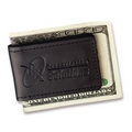 Top Grain Cowhide Magnetic Money Fold Clip